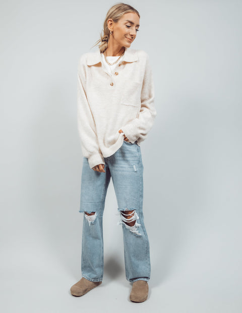 Brixley Straight Denim