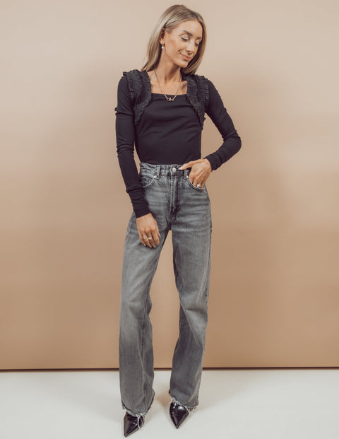 Emi Ruffle Top