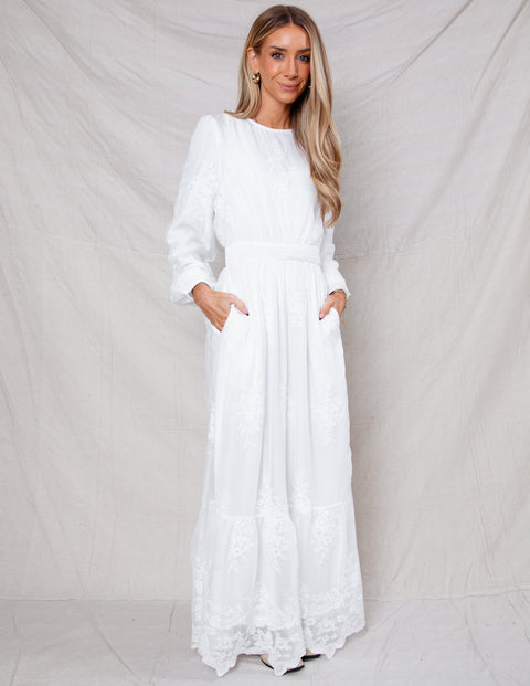 Prestly Embroidered Dress