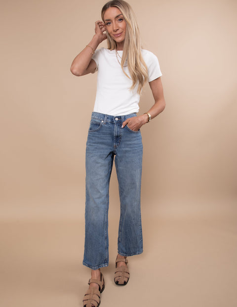 Genevie Ribbed Top