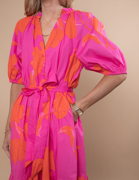 Gisela Floral Tiered Dress