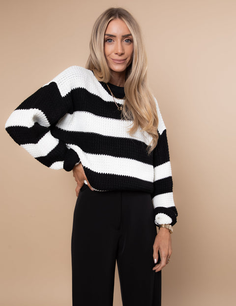 Stella Striped Sweater