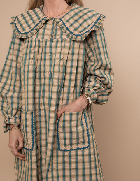 Picnic Poet Check Dress