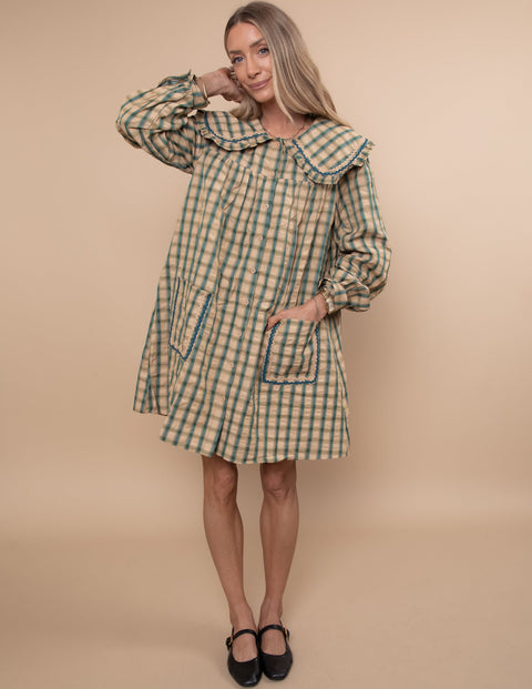 Picnic Poet Check Dress