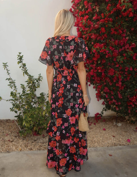 Roma Floral Dress