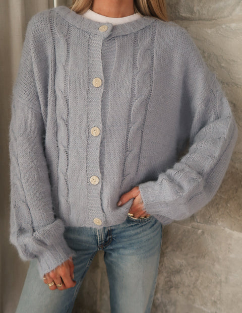 Frosted Twist Cardigan