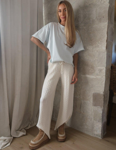 Soft Sky Boxy Tee