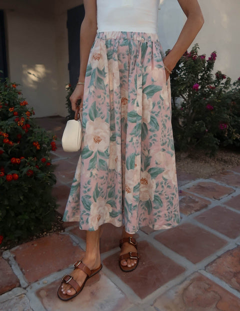 Blush Meadow Skirt