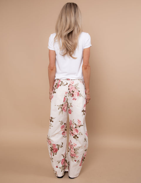 Rose Garden Wide-Leg Pants