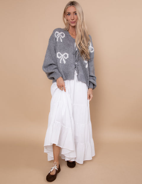 Lovie Bow Cardigan