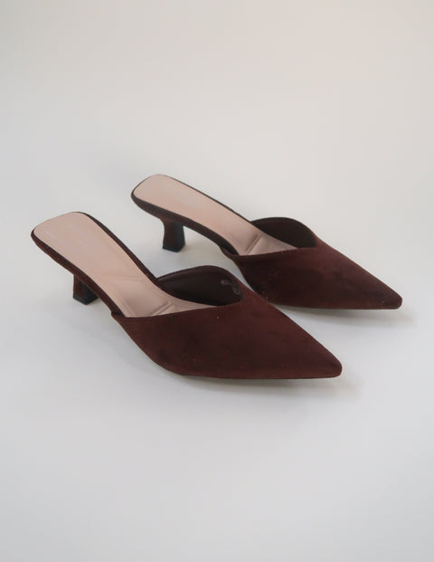 Simply Sweet Suede Heels