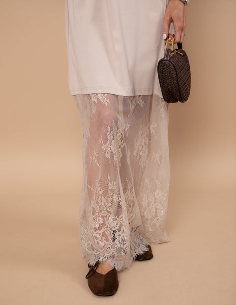 Ethereal Ease Lace Dress