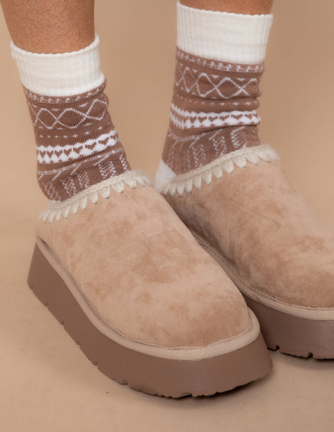 Aspen Cabin Sock