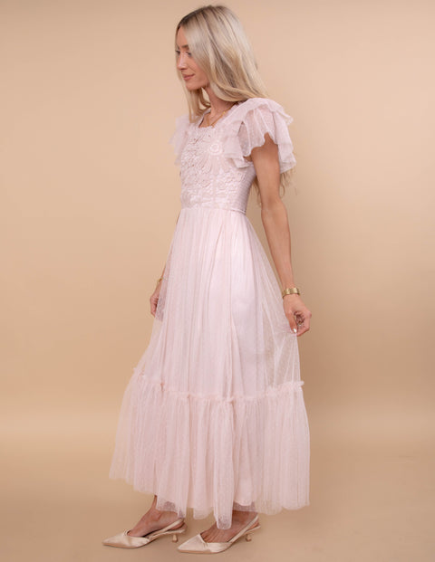 Anastasia Mesh Midi Dress