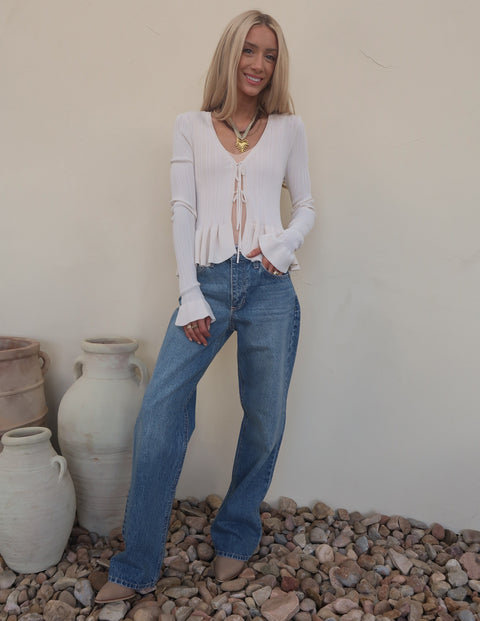 Eleanora Ruffle Top