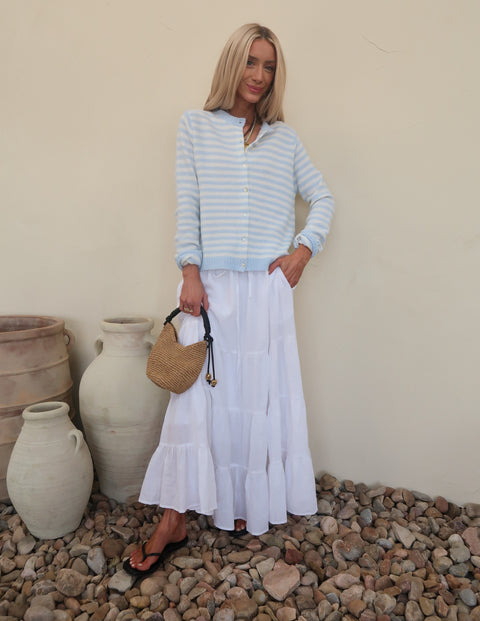 Esmerée Striped Cardigan