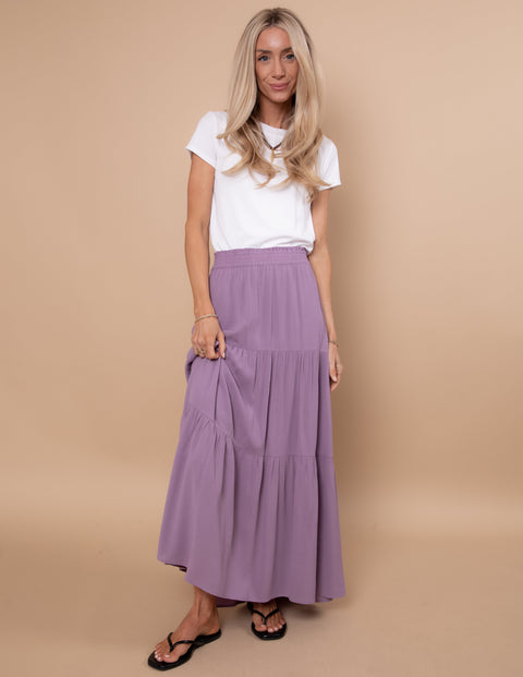 Liora Tiered Maxi Skirt