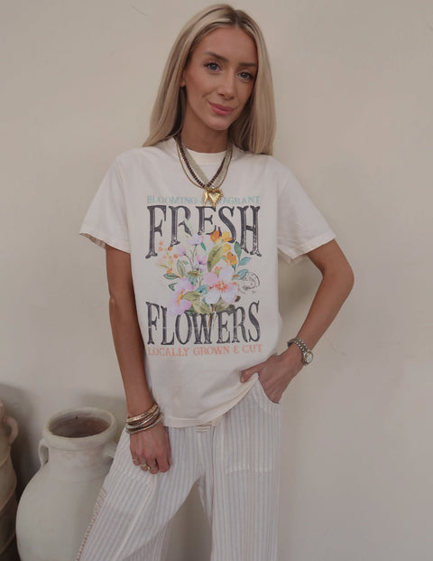 Fresh Flowers Graphic Tee
