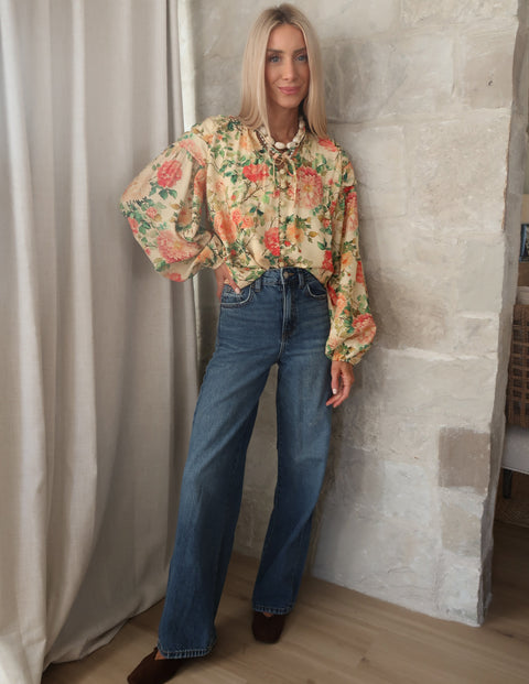 Vale Floral Top