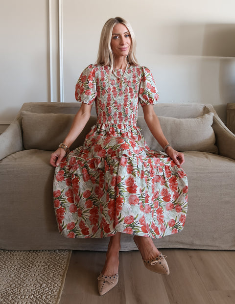 Maren Floral Dress