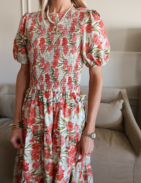 Maren Floral Dress