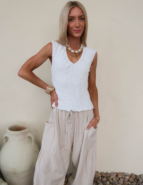 Etherea Textured Top
