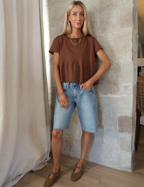 Arden Pleated Swing Top