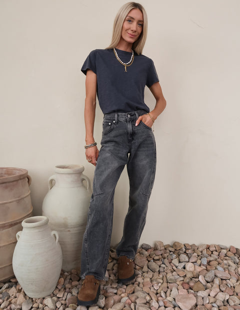 Janae Acid Wash Tee