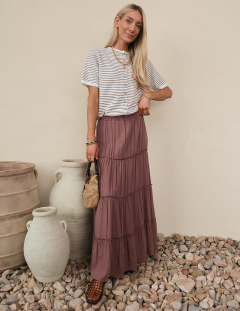 Coastal Button Knit
