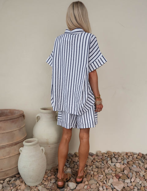 Seaside Relaxed Stripe Top