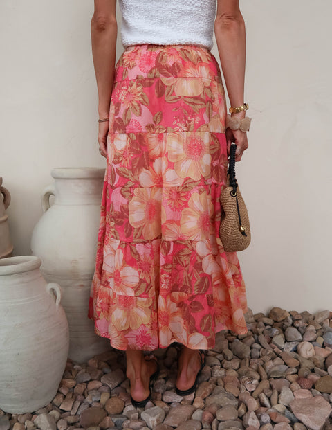 Melany Floral Skirt