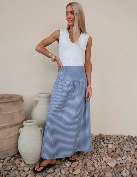 Riviera Stripe Skirt