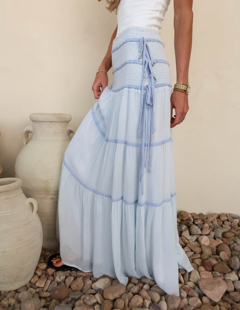 Sahara Breeze Maxi Skirt