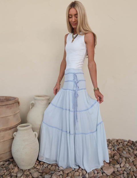 Sahara Breeze Maxi Skirt