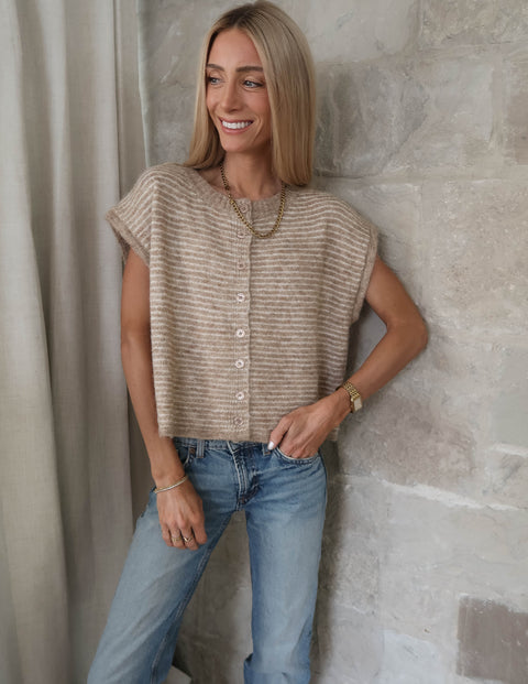Soft Days Striped Top