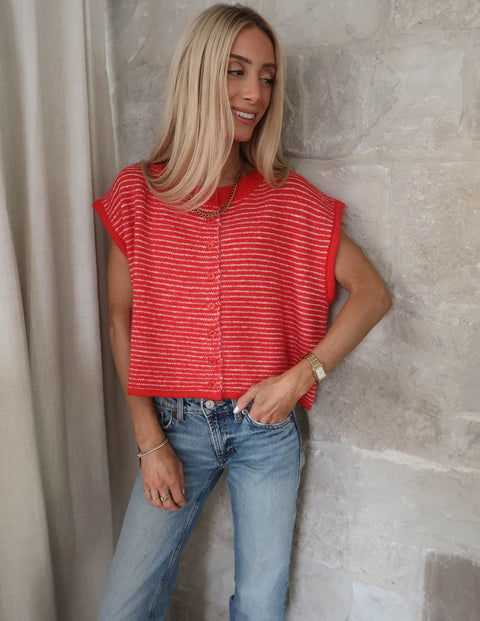 Soft Days Striped Top