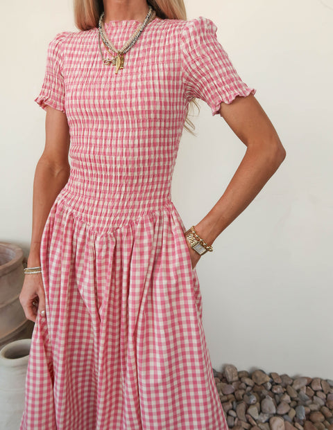 Bianca Plaid Dress