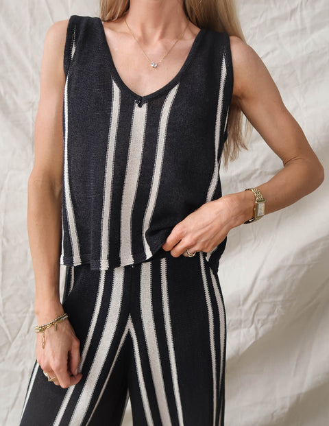 Valence Striped Top