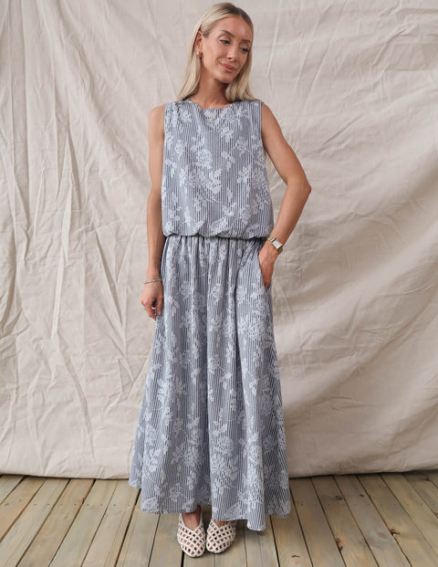 Aveline Floral Drift Skirt