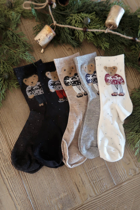 Teddy Sweater Sock