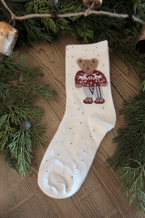 Teddy Sweater Sock