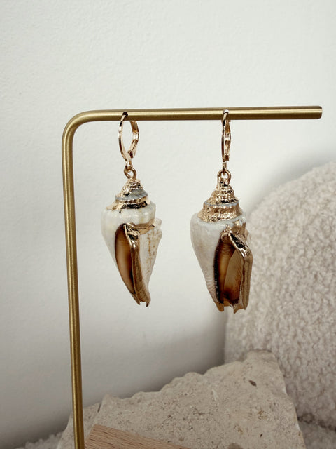 Del Mar Shell Drop Earring