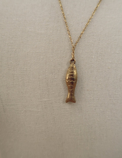 Fish Charm Necklace