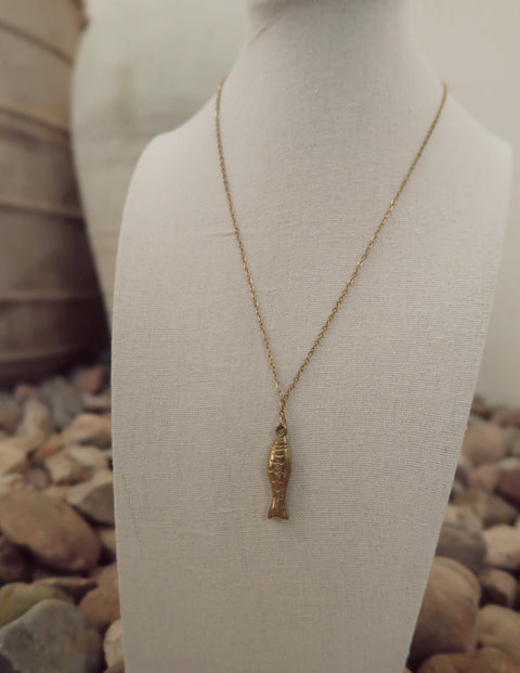 Fish Charm Necklace
