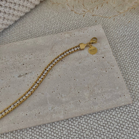 Sparked in Love Tennis Bracelet