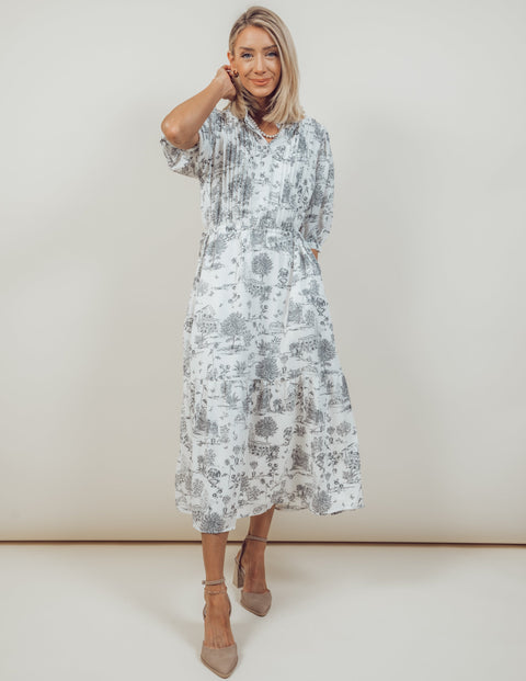 Patio Printed Dress