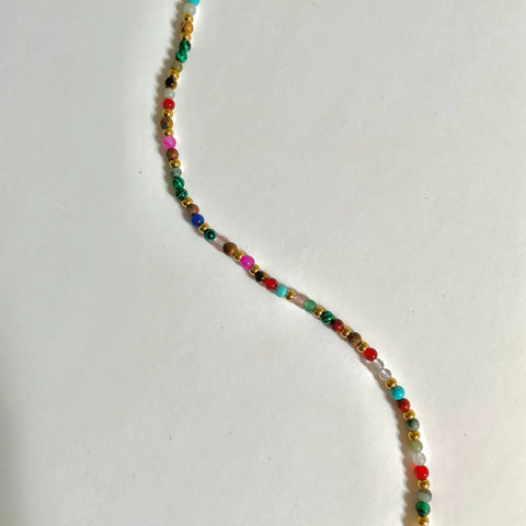 Lila Bead Necklace