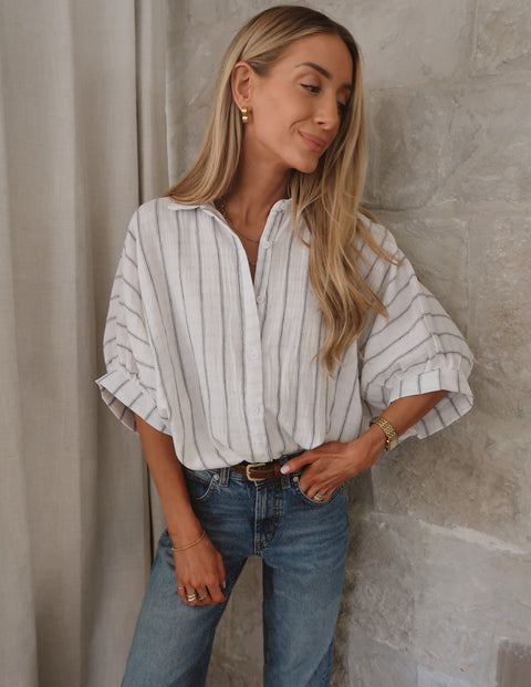 Nicole Striped Top