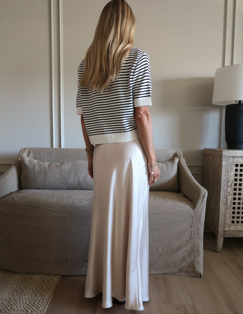 Annabelle Satin Skirt