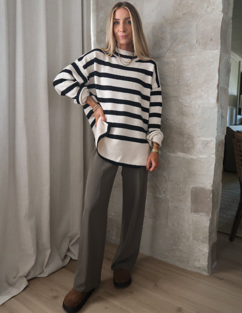 Soft Striped Sweater